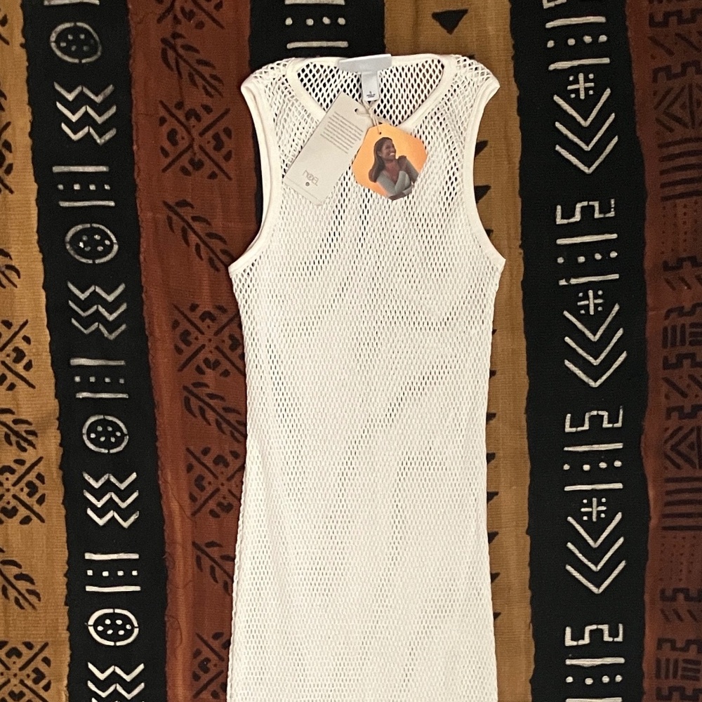 Fe Noel x Target Women’s Crochet Cover Up Cream Small Swimwear *NWT*